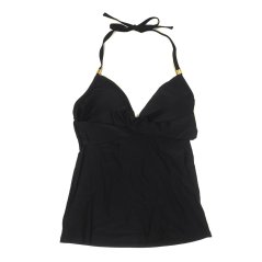 Full Circle Tankini Top Ladies Black