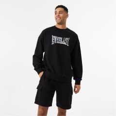 Everlast Camo Logo Crew Black