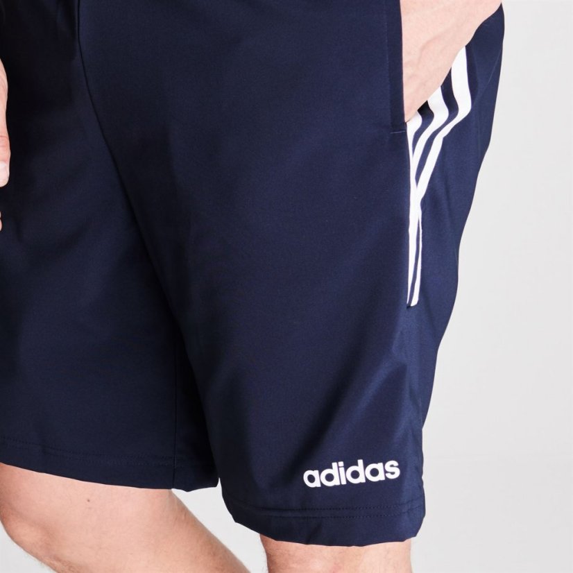 adidas 3-Stripes Shorts Mens Navy/White