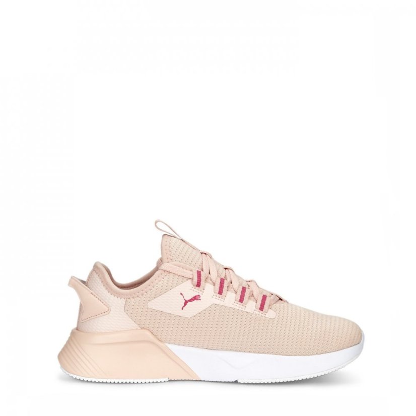 Puma Retaliate 2 Junior Girls Trainers Pink/White