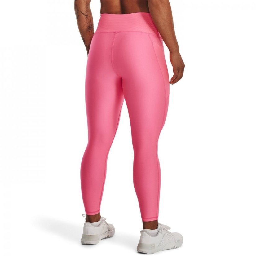 Under Armour Armour Heat Gear Hi Ankle Leggings Pink