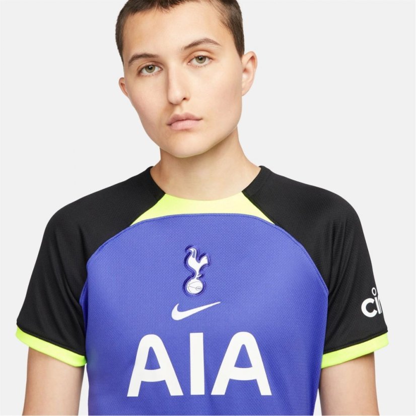 Nike Tottenham Hotspur Away Shirt 2022 2023 Womens Blue/Black