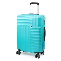 Pierre Cardin Soleil Wheeled Hard Shell Luggage Travel Suitcases Teal