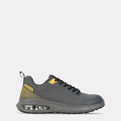 Dunlop Dunlop Bronx Safety Shoe Mens Charcoal/Yellow