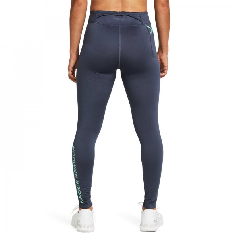 Under Armour Women's Qualifier Cold Performance Running Tights Grey