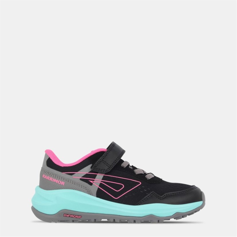 Karrimor Tempo Trail Trainers Girls Black/Pink