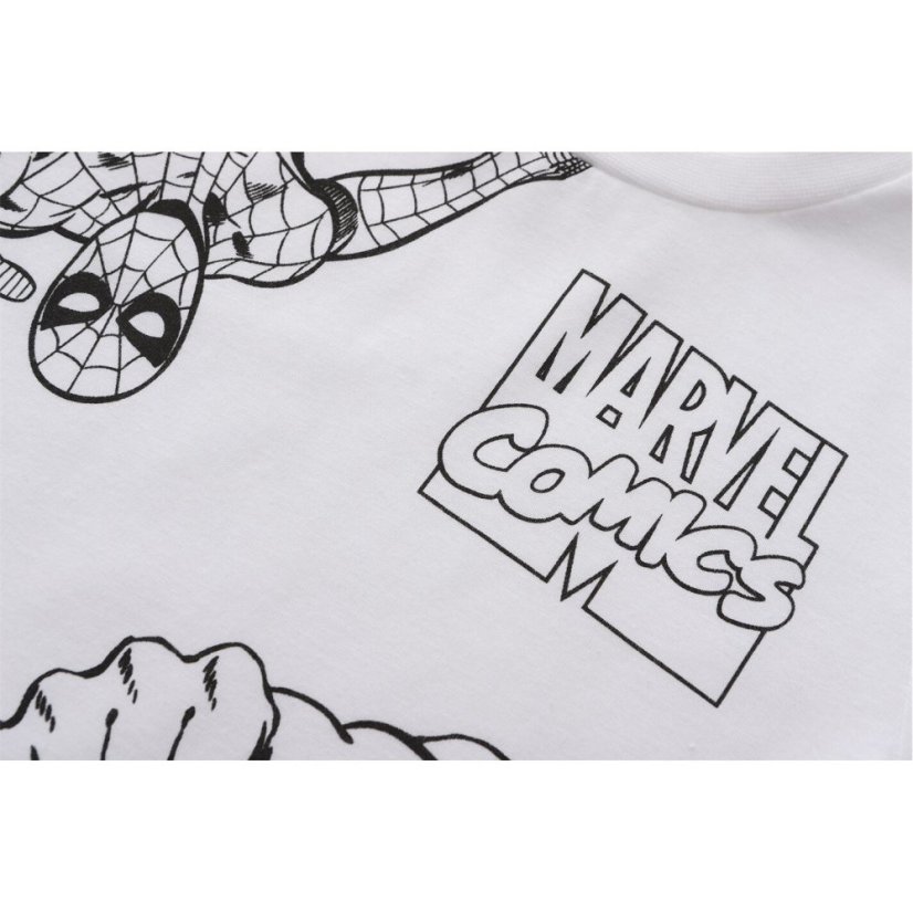 Character Short Sleeve T-Shirt Juniors Marvel