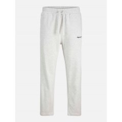 Jack and Jones Norrebro Straight Leg Joggers Mens White Melange