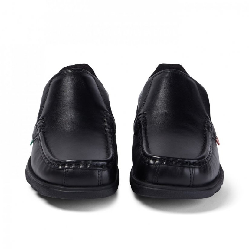 Kickers Fragma Slip On Junior Boys Shoes Black