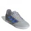adidas Super Sala 2 Indoor Football Boots Juniors Grey/Blue