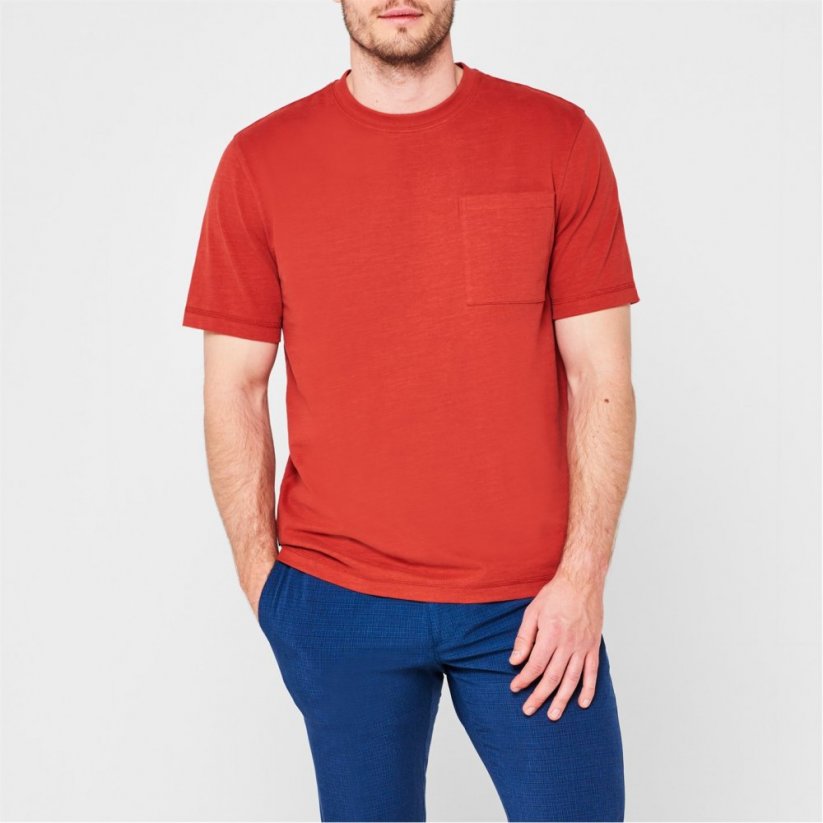 Howick T Shirt Red Slub