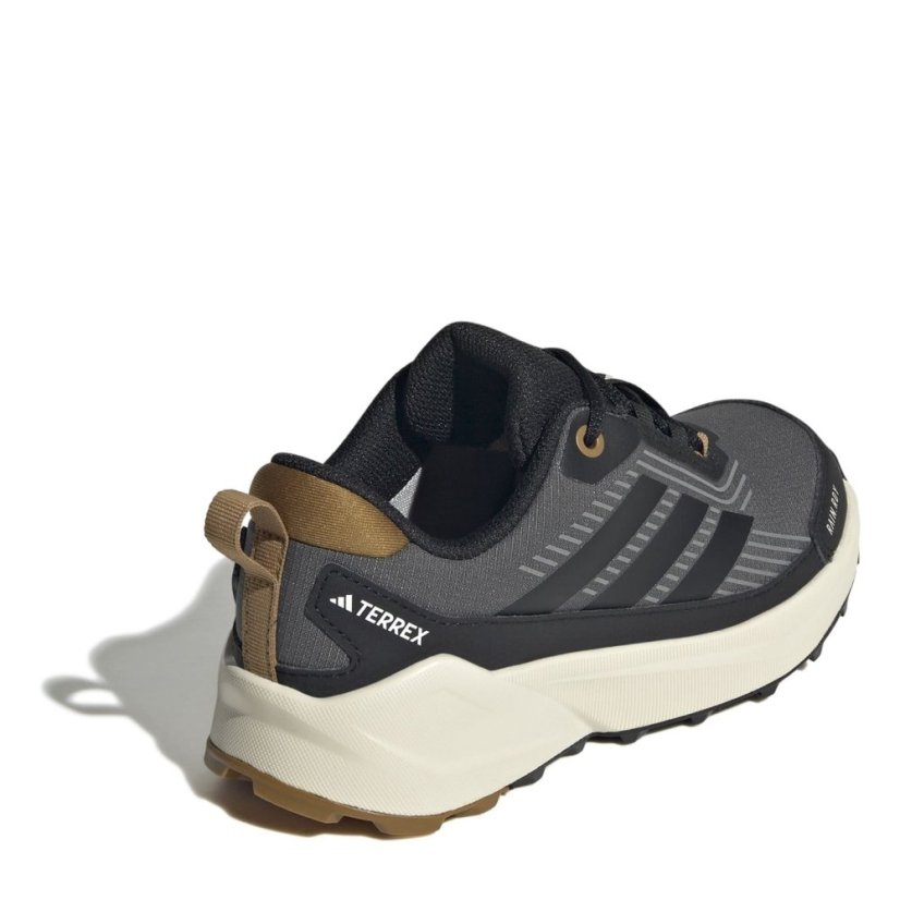 adidas Kids' Trailmaker Waterproof Hiking Shoes Grey/Black
