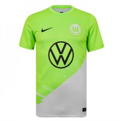 Nike Wolfsburg Home Shirt 2023 2024 Adults Green