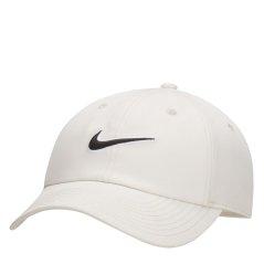 Nike Club Unstructured Swoosh Cap Adults Light Bone/(Bla
