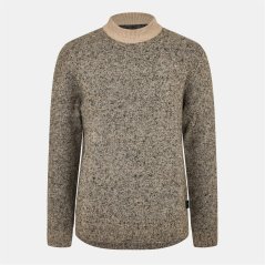 Jack and Jones Space Crew Neck Knitted Jumper Mens Peyote