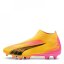 Puma Ultra Match Laceless Firm Ground Football Boots Orange/Black
