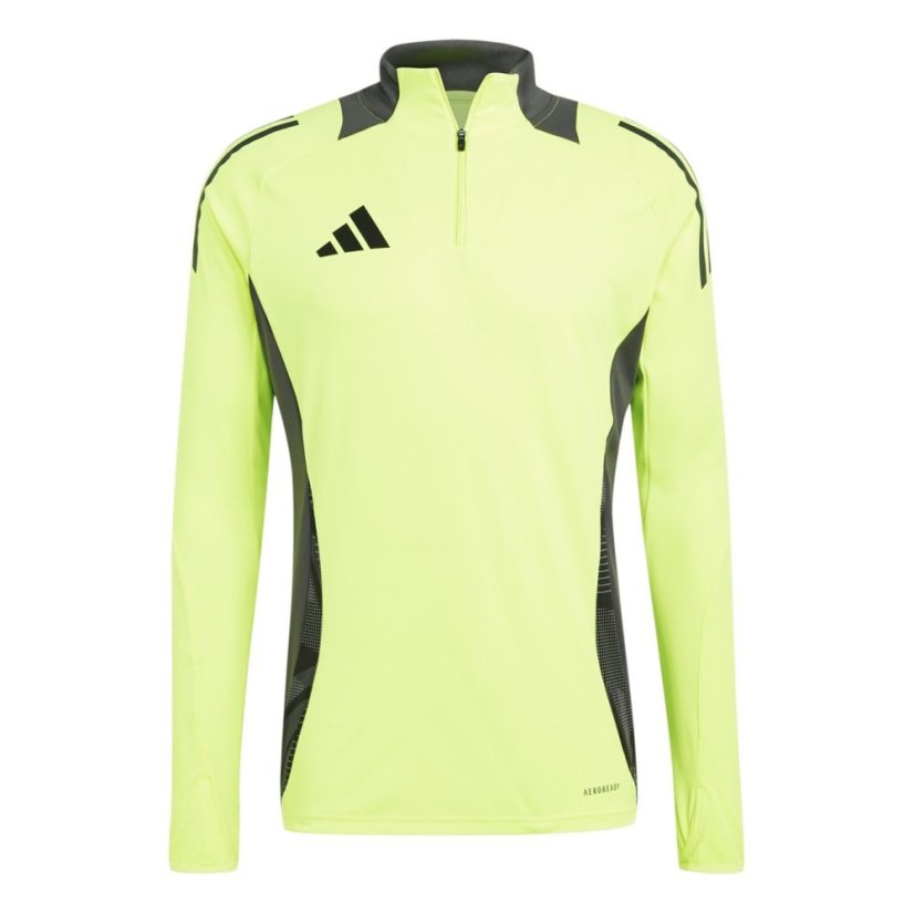 adidas Men's Tiro24 C Quarter Zip Fleece Solar Yellow
