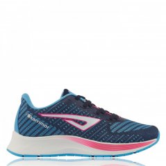 Karrimor Rapid 4 Womens Running Shoes Navy/Blue/Pink