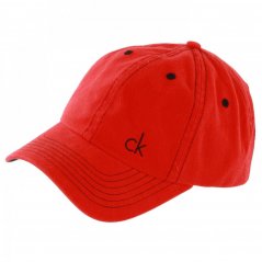 Calvin Klein Golf Klein G Twill Baseball Cap Red