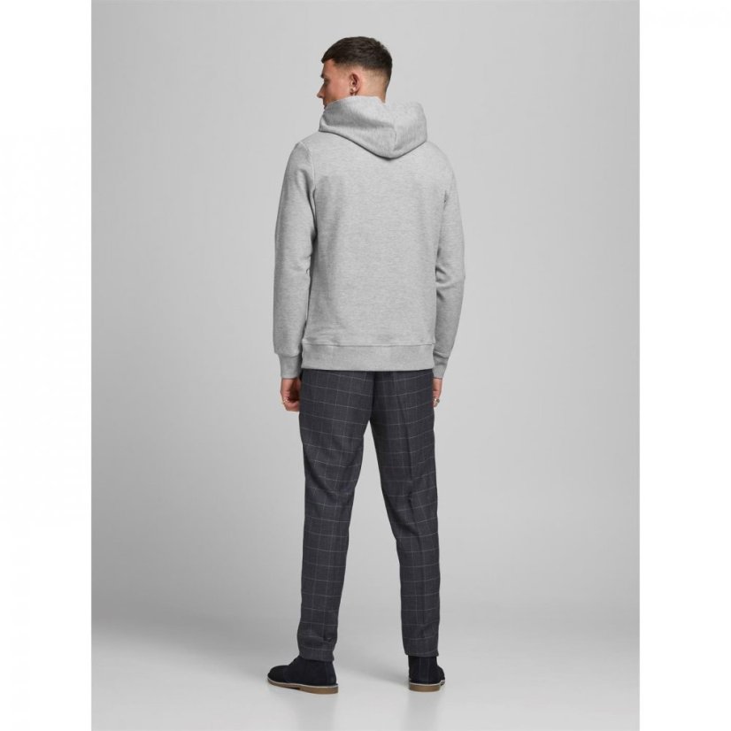 Jack and Jones Basic Hoodie Light Grey