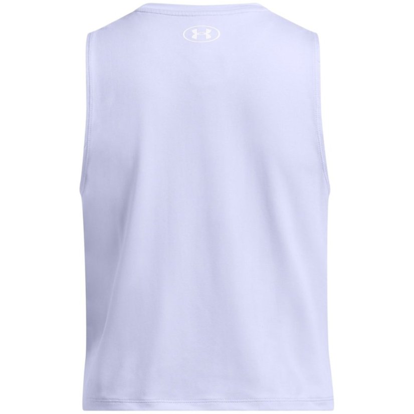 Under Armour Women's Vanish Energy Cropped Performance Gym Vest Purple