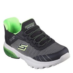 Skechers Slip-Ins Sneaker W Lateral Tech Pie Slip On Trainers Unisex Kids Charcoal/Black