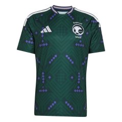 adidas Saudi Arabia Home Shirt World Cup 2026 Mens Green/White