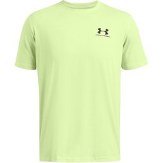 Under Armour Armour UA Left Chest Logo Short Sleeve Men's Morph Green