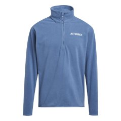 adidas Terrex Multi Essentials Half-Zip Fleece Grey