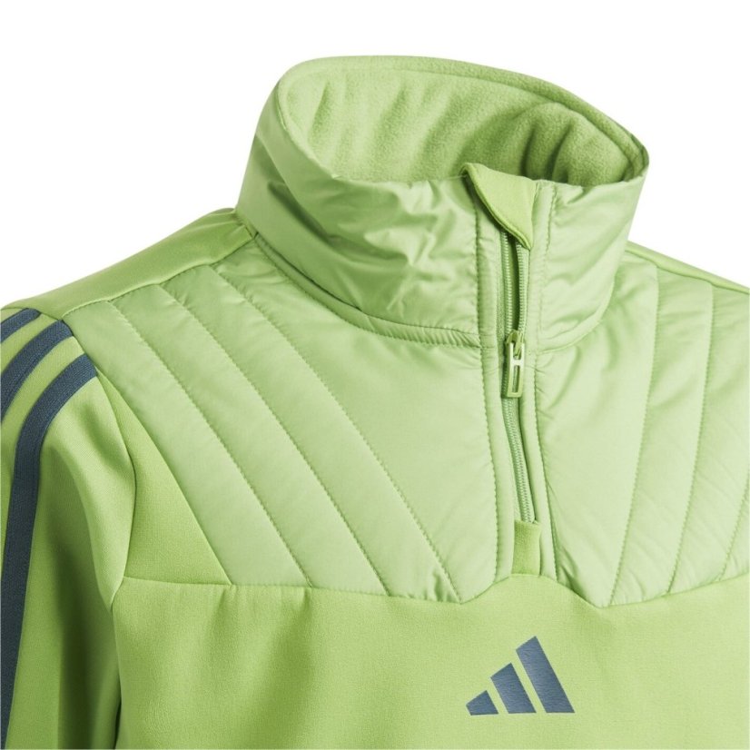 adidas Tiro 23 Club Winterized Top Juniors Lime/Arctic
