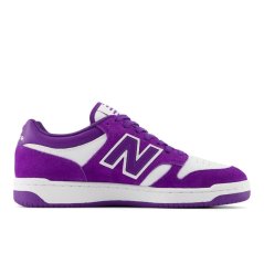 New Balance 480 Trainers White purple