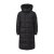 Firetrap Women's Duck Down Knee Length Hooded Down Jacket Black