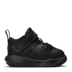 Air Jordan Max Aura 5 Baby/Toddler Shoes Black/Black