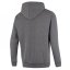Lee Cooper Zip Through Hooded Quilted Sweat Jacket Grey