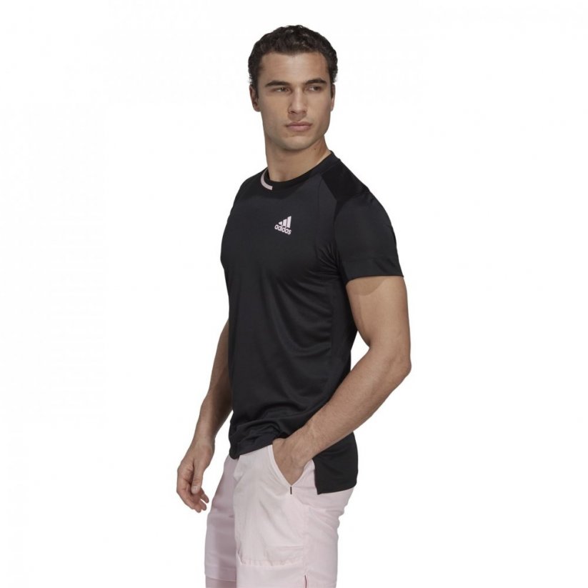 adidas US Series pánské tričko Black/Pink