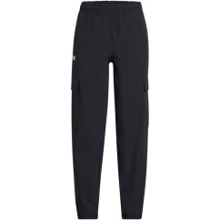 Under Armour UA Rival Woven Girls Cargo Pants Black