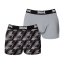 Lonsdale 2 Pack Trunk Mens Grey Camo