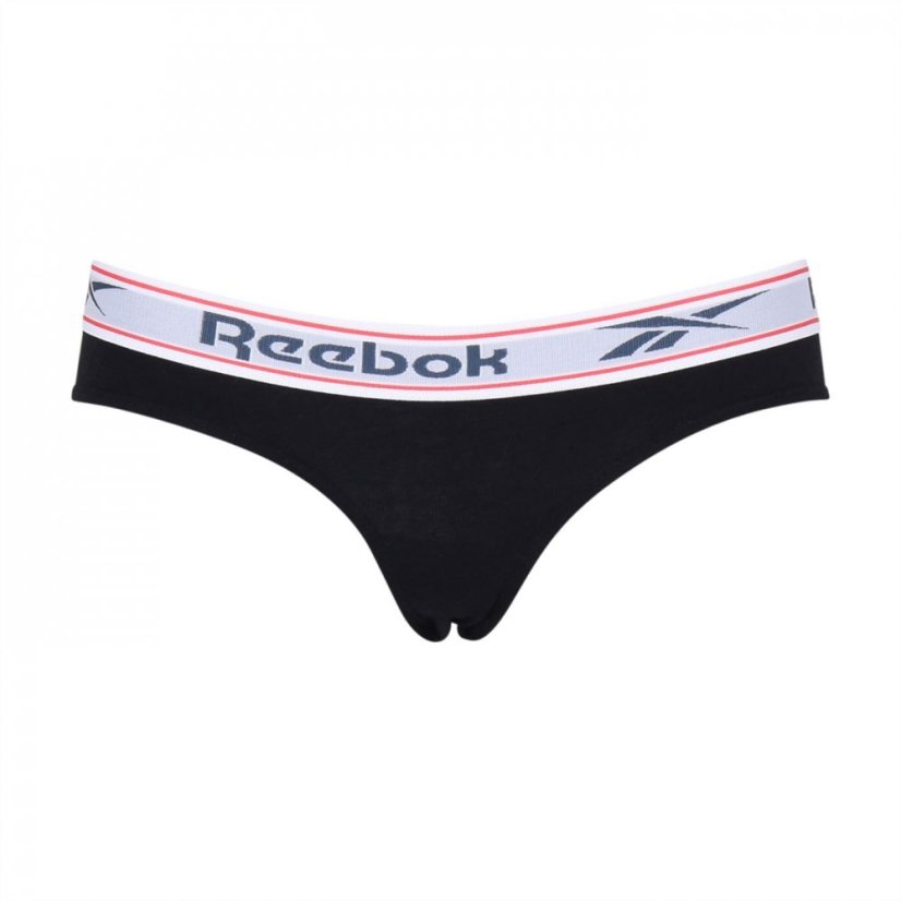 Reebok 3 Pack Aria Briefs Blk/Wht/Gry