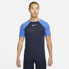 Nike Dri-Fit Academy Pro Men'S Short-Sleeve Soccer Top Obsidian/Royal