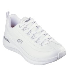 Skechers Arc Ft 2 Sb Ld43 Wht Lth/Slv Trm