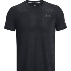 Under Armour Under Armour Ua Seamless Stride Ss Running Top Mens Black