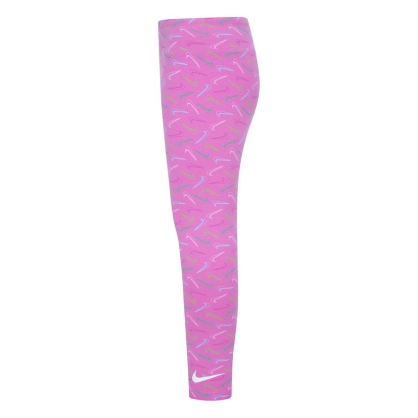Nike Swoosh Logo Leggings Pink