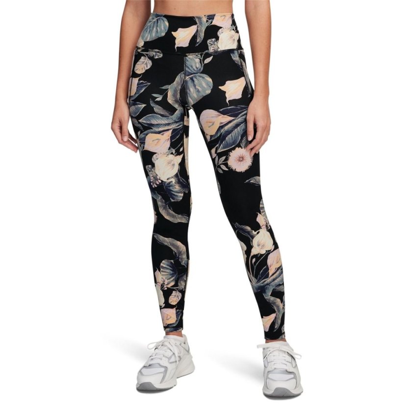 Under Armour Women's Meridian Print Gym Leggings Black