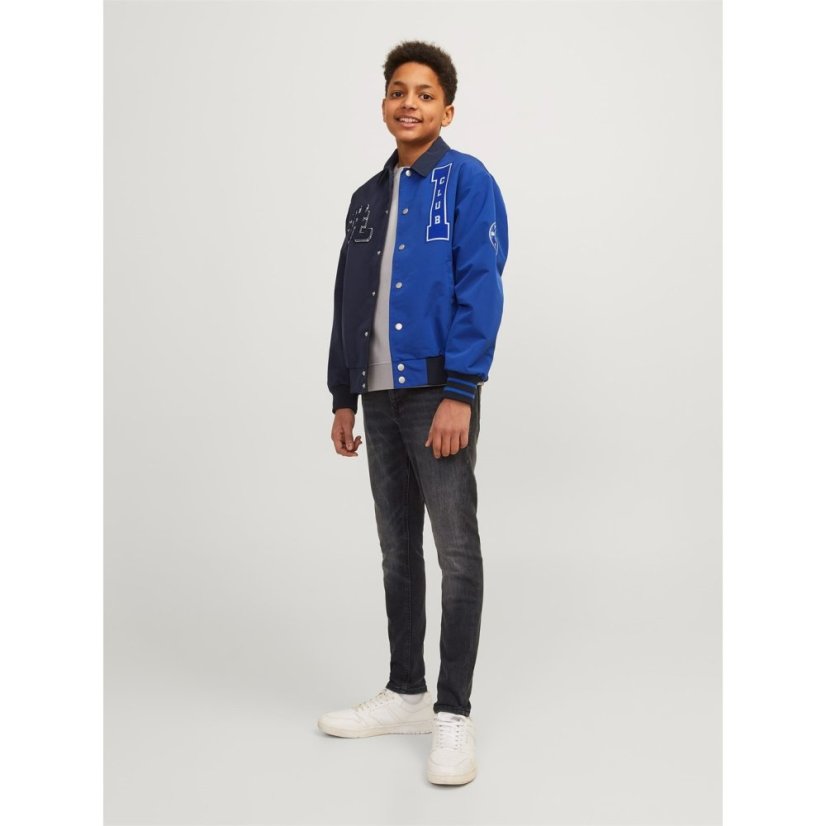 Jack and Jones Kids' Skinny Jeans Black Denim