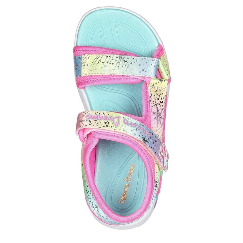 Skechers Unicorn Dreams Sandal Flat Sandals Girls Pink/Multi