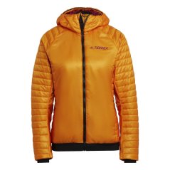 adidas Techrock Primaloft Insulated Padded Jacket Womens Eqt Orange