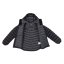 Karrimor Kids' HotRock THERMOLITE Wind Resistant Hooded Down Jacket Black