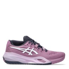 Asics Gel-Resolution X Tennis Shoes Womens Purple/White