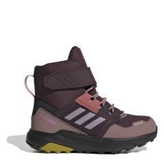 adidas Terrex Trailmaker High C.Rdy K Hiking Boots Girls Shadow Maroon/M