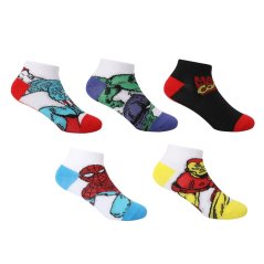 Character Trainer Sock 5pk Infant Marvel